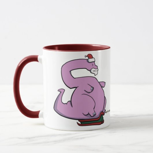 Brontosaurus Santa Mok (Links)