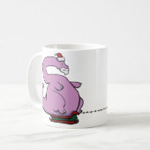 Brontosaurus Santa Mok (Voorkant links)
