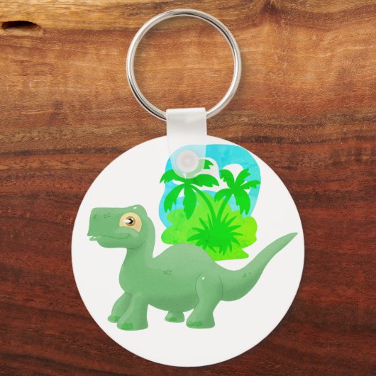 Brontosaurus Sleutelhanger (Voorkant)