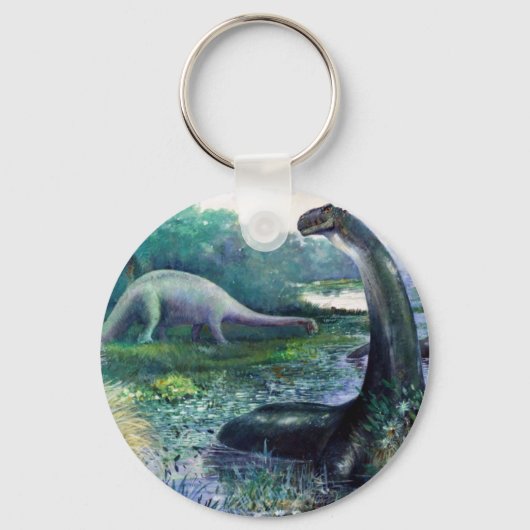 Brontosaurus Sleutelhanger (Voorkant)