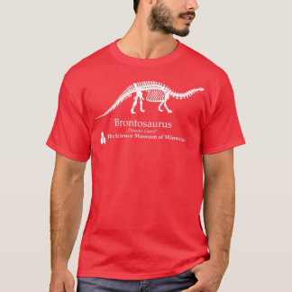 Brontosaurus ST Het Wetenschapsmuseum van Minnesot T-shirt
