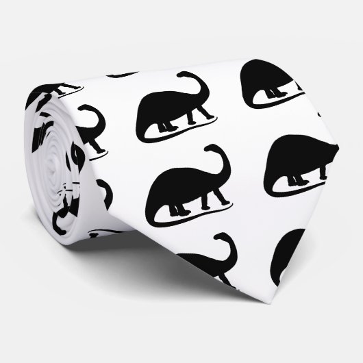 Brontosaurus Stropdas (Opgerold)