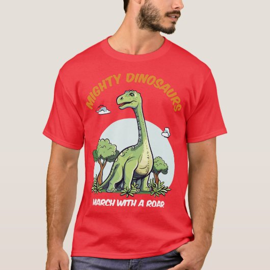 Brontosaurus T-shirt (Voorkant)