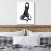 Brontosaurus was een personage uit de film. canvas afdruk (Insitu (Slaapkamer))