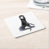 Brontosaurus was een personage uit de film. kartonnen onderzetters (Schuin)