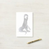 Brontosaurus was een personage uit de film. post-it® notes (Op bureau)