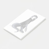 Brontosaurus was een personage uit de film. post-it® notes (Schuin)