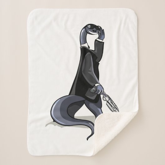 Brontosaurus was een personage uit de film. sherpa deken (Voorkant)