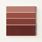 Bronw Wood Natuur Gradient Notitieboek (Achterkant)