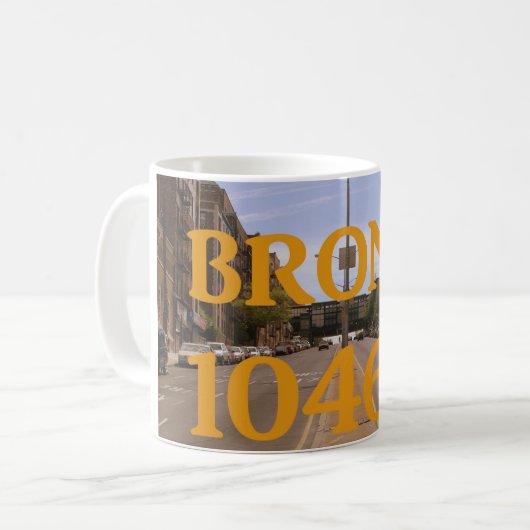 Bronx 10466 mok koffie (Voorkant links)
