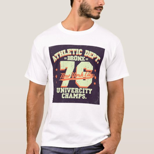 Bronx 76 University Kampioen T-shirt (Voorkant)