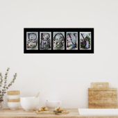 BRONX Alphabet Letter Poster Art (Keuken)