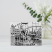 Bronx Amusement Park, jaren 20 Briefkaart (Staand voorkant)