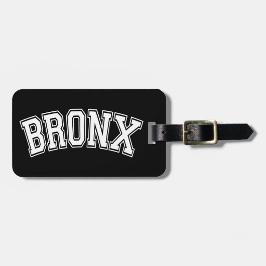 BRONX BAGAGELABEL (Voorkant horizontaal)