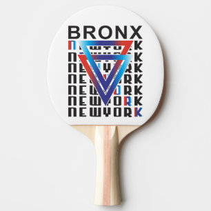 Bronx Bold: Een futuristische kijk op New York Tafeltennisbatje