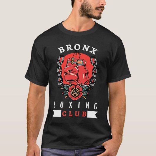 Bronx Boxing Club , noodlijdende Boxer T-shirt (Voorkant)