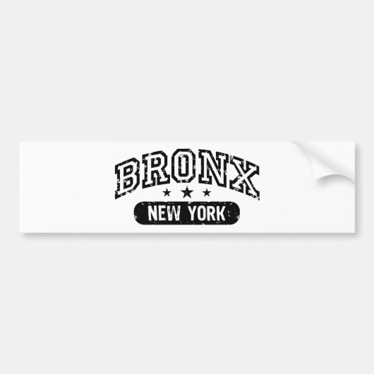 Bronx Bumpersticker (Voorkant)