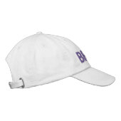 BRONX EMBROIDERDE BASEBALL-PET GEBORDUURDE PET (Rechts)