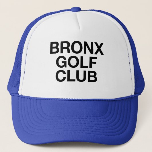 BRONX GOLF CLUB: leuke slogan-trucker Trucker Pet (Voorkant)