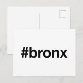 BRONX Hashtag Briefkaart