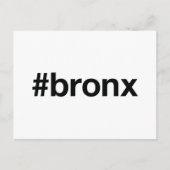BRONX Hashtag Briefkaart (Voorkant)