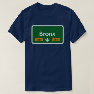 Bronx Highway Sign T-shirt