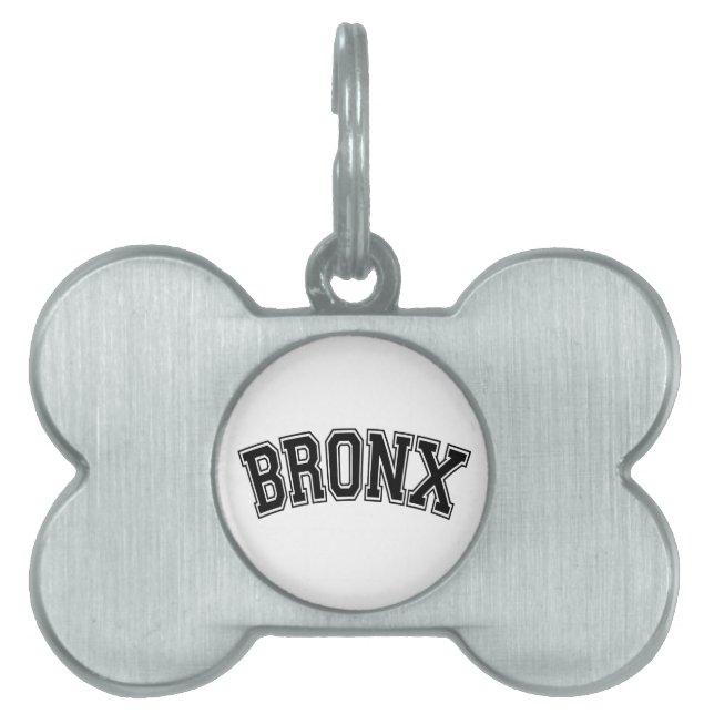 BRONX HUISDIEREN NAAMPLAATJE (voorkant)