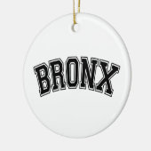 BRONX KERAMISCH ORNAMENT (Links)
