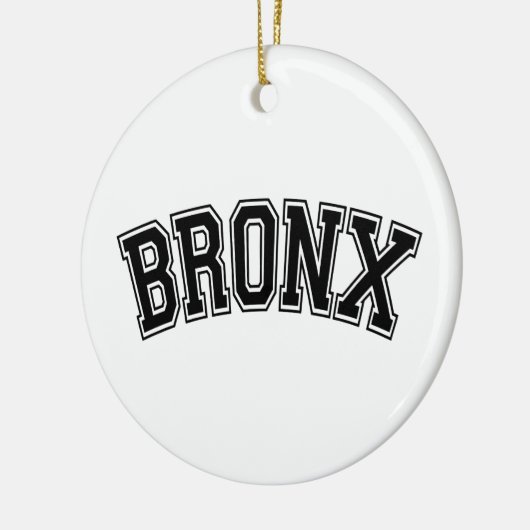 BRONX KERAMISCH ORNAMENT (Links)