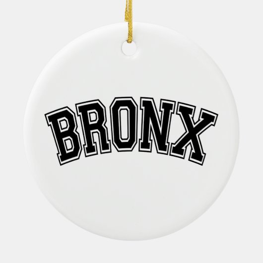 BRONX KERAMISCH ORNAMENT (Achterkant)