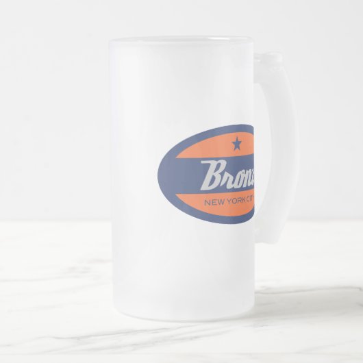 *Bronx Matglas Bierpul (Voorkant rechts)