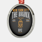 Bronx Metalen Ornament (Links)
