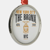Bronx Metalen Ornament (Rechts)