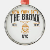 Bronx Metalen Ornament (Voorkant)