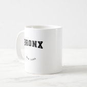 Bronx New York Black Coffee Mok (Voorkant links)