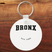 Bronx New York Black Sleutelhanger (Voorkant)