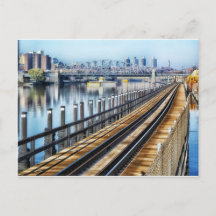 bronx new york city gebouwen rivier