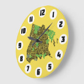 Bronx New York City Typografienklok Grote Klok (Hoek)