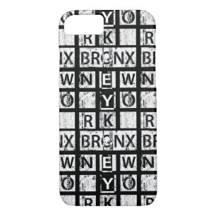 Bronx New York   Grunge Typografie Case-Mate iPhone Case
