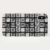 Bronx New York | Grunge typografie Case-Mate iPhone Case (Achterkant (horizontaal))
