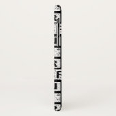 Bronx New York | Grunge typografie Case-Mate iPhone Case (Achterkant/links)
