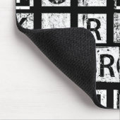 Bronx New York | Grunge Typografie Muismat (Hoek)