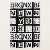 Bronx New York | Grunge Typografie Planner (Voorkant)