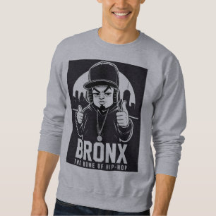 Bronx New York Hip-Hop Cartooneske Vormgeving – St Trui