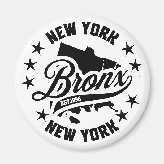 Bronx, New York Magneet (Voorkant)