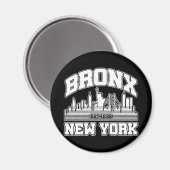 Bronx, New York Magneet (Voorkant / Achterkant)
