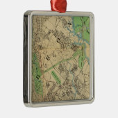 Bronx, New York Metalen Ornament (Rechts)