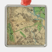 Bronx, New York Metalen Ornament (Voorkant)