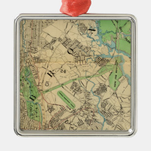 Bronx, New York Metalen Ornament