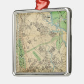 Bronx, New York Metalen Ornament (Links)